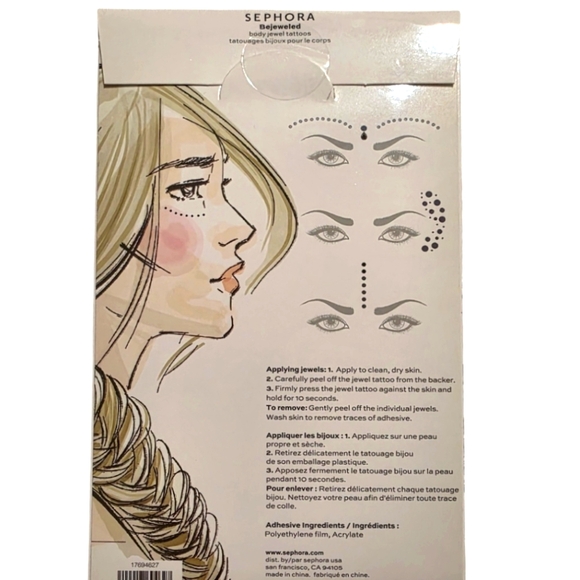 Sepjora Bejeweled Body Jewel Tattoos - 4 Packs! - Picture 3 of 4